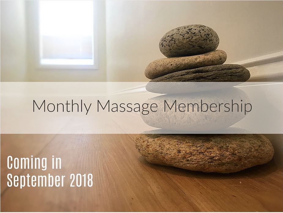 Monthly Massage Membership